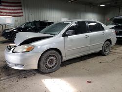 Salvage cars for sale at Franklin, WI auction: 2004 Toyota Corolla CE