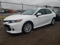 Salvage cars for sale from Copart Houston, TX: 2019 Toyota Camry L