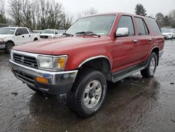 Salvage cars for sale at Portland, OR auction: 1992 Toyota 4runner VN39 SR5