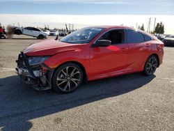 Honda salvage cars for sale: 2020 Honda Civic Sport