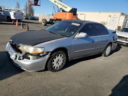 Salvage cars for sale at Hayward, CA auction: 2001 Honda Accord LX