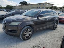 Salvage cars for sale at Opa Locka, FL auction: 2014 Audi Q7 Premium Plus