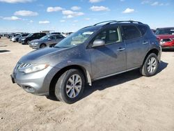 Salvage cars for sale at Amarillo, TX auction: 2013 Nissan Murano S