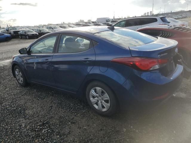 2016 Hyundai Elantra SE