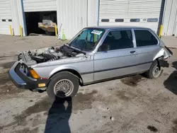 Salvage cars for sale at Montgomery, AL auction: 1982 BMW 320 I