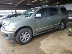 Salvage cars for sale from Copart American Canyon, CA: 2006 Infiniti QX56