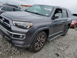 Flood-damaged cars for sale at auction: 2015 Toyota 4runner SR5