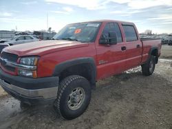 Chevrolet salvage cars for sale: 2004 Chevrolet Silverado K2500 Heavy Duty