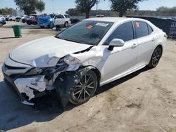 Salvage cars for sale at Orlando, FL auction: 2024 Toyota Camry SE Night Shade