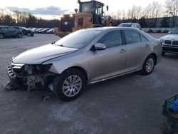 Salvage cars for sale at North Billerica, MA auction: 2014 Toyota Camry L