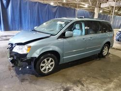 Salvage cars for sale from Copart Woodhaven, MI: 2010 Chrysler Town & Country Touring