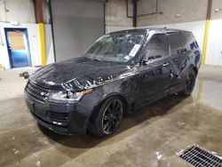 Salvage cars for sale at Glassboro, NJ auction: 2017 Land Rover Range Rover HSE