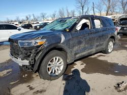 Ford Explorer salvage cars for sale: 2021 Ford Explorer