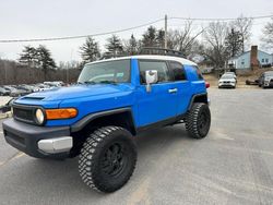 Salvage cars for sale at North Billerica, MA auction: 2007 Toyota FJ Cruiser