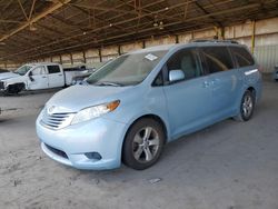 Salvage Cars with No Bids Yet For Sale at auction: 2015 Toyota Sienna LE