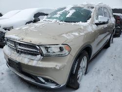 Dodge salvage cars for sale: 2015 Dodge Durango Citadel