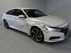 Honda salvage cars for sale: 2019 Honda Accord Sport