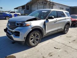 Salvage cars for sale at Corpus Christi, TX auction: 2021 Ford Explorer XLT