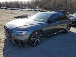 Flood-damaged cars for sale at auction: 2022 Audi S6 Premium Plus