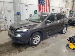 Salvage cars for sale at Mcfarland, WI auction: 2017 Jeep Cherokee Latitude