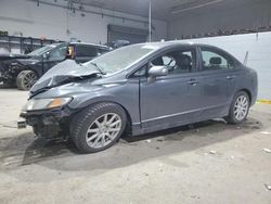 Salvage cars for sale at Candia, NH auction: 2009 Honda Civic LX