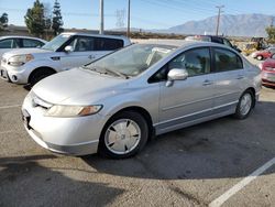 Salvage cars for sale at Rancho Cucamonga, CA auction: 2006 Honda Civic Hybrid