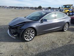 Carros salvage a la venta en subasta: 2019 Tesla Model 3