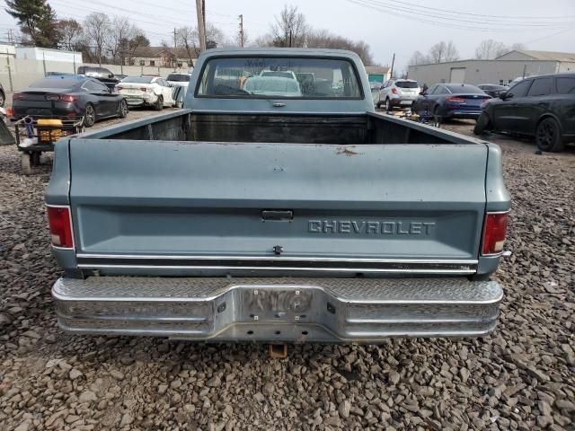 1986 Chevrolet K10