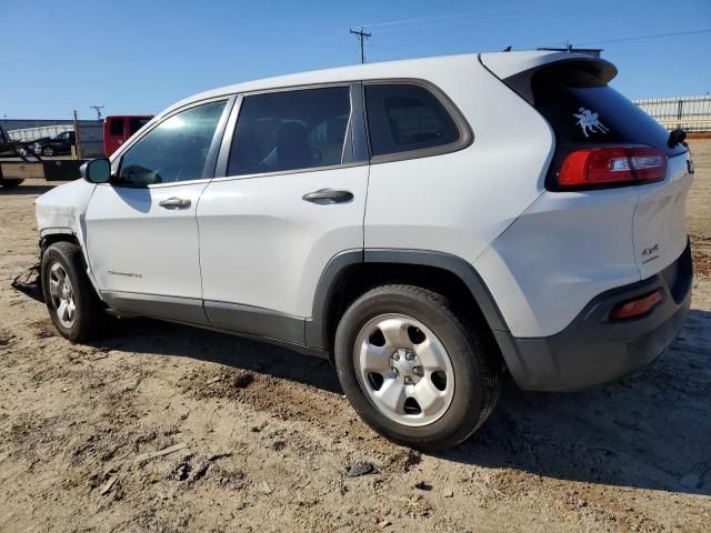 2016 Jeep Cherokee Sport