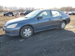 Salvage cars for sale at New Britain, CT auction: 2007 Honda Accord LX