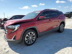 Salvage cars for sale at Arcadia, FL auction: 2018 GMC Terrain SLT