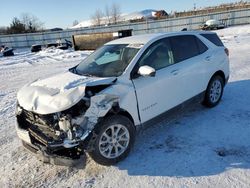 Chevrolet salvage cars for sale: 2021 Chevrolet Equinox LT