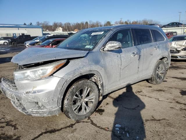 2016 Toyota Highlander XLE