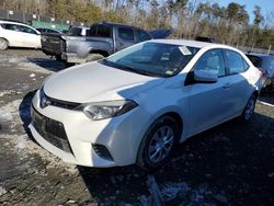 2015 Toyota Corolla ECO en venta en Waldorf, MD