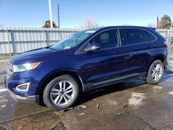 Vehiculos salvage en venta de Copart Cleveland: 2016 Ford Edge SEL