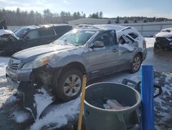 Salvage cars for sale from Copart Windham, ME: 2011 Subaru Outback 2.5I Limited