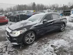 Infiniti salvage cars for sale: 2020 Infiniti Q50 Pure