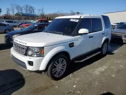 Land Rover lr4 salvage cars for sale: 2016 Land Rover LR4 HSE Luxury