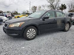 Salvage cars for sale at Riverview, FL auction: 2009 Honda Accord LX