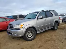 Toyota Sequoia salvage cars for sale: 2004 Toyota Sequoia SR5