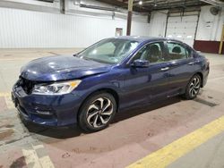 Salvage cars for sale from Copart Marlboro, NY: 2017 Honda Accord EXL