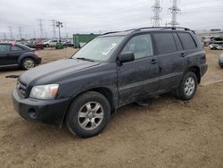 Salvage cars for sale at Elgin, IL auction: 2004 Toyota Highlander