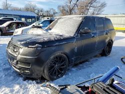 Salvage cars for sale at Wichita, KS auction: 2016 Land Rover Range Rover HSE