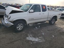 Salvage cars for sale at Indianapolis, IN auction: 2002 Toyota Tundra Access Cab Limited