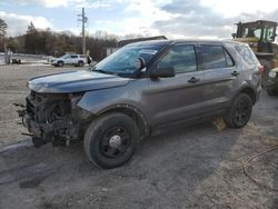 Salvage cars for sale at York Haven, PA auction: 2017 Ford Explorer Police Interceptor