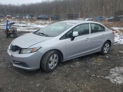 Salvage cars for sale from Copart Baltimore, MD: 2013 Honda Civic LX