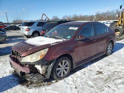 Subaru Legacy salvage cars for sale: 2011 Subaru Legacy 2.5I Premium