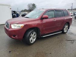 Salvage cars for sale from Copart Shreveport, LA: 2008 Toyota Highlander Limited