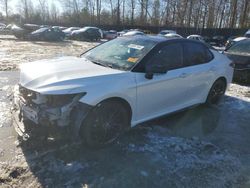 Salvage cars for sale at Waldorf, MD auction: 2022 Toyota Camry XSE