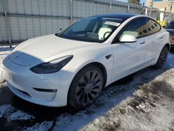 Tesla salvage cars for sale: 2021 Tesla Model 3